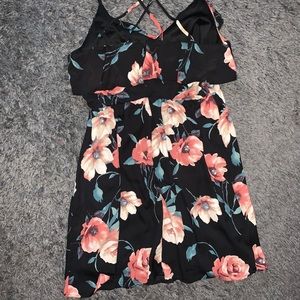 Black Floral Dress